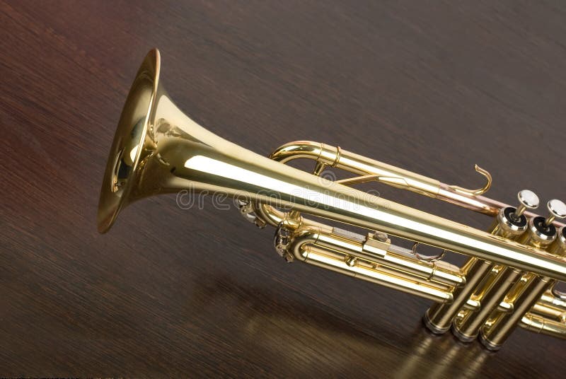 Trumpet royalty free stock images