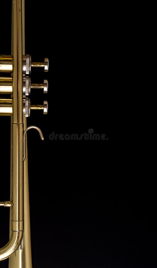 Trumpet background stock photo. Image of black, trumpet 28056670