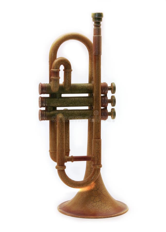 Miniature Trumpet Ornament