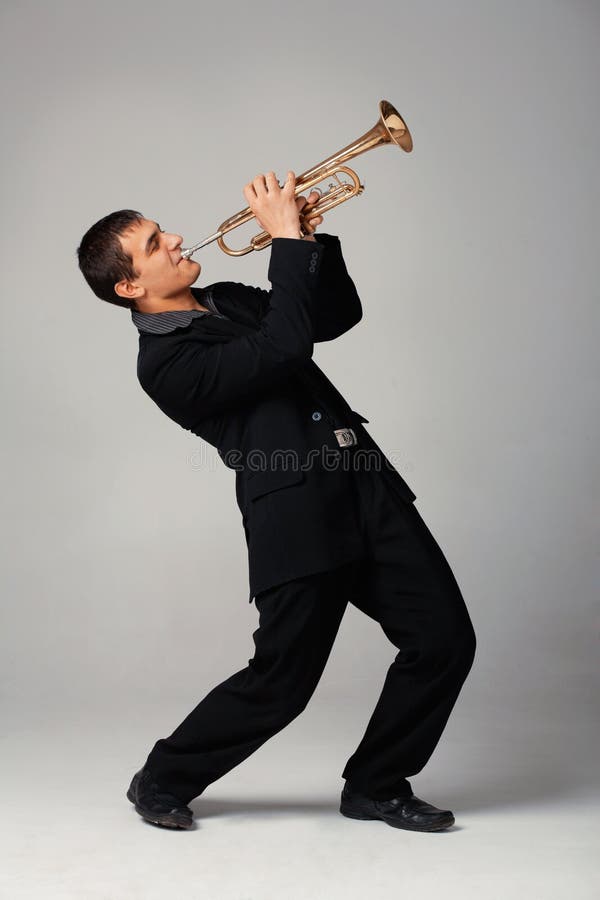 Tuba Player stock photo. Image of male, people, white 19177044