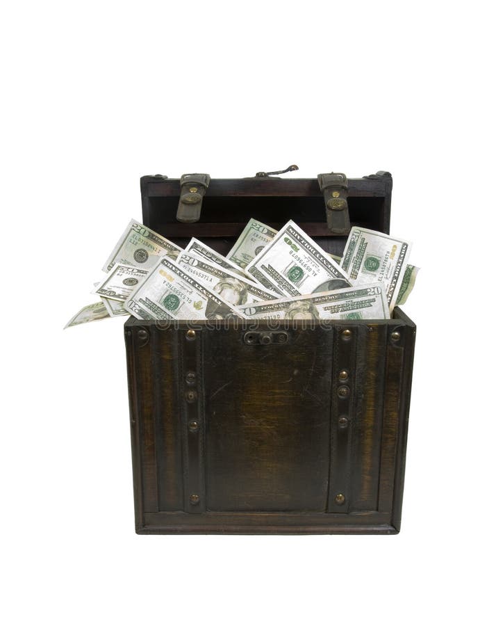Trunk of money stock photo. Image of explore, financial 10435082