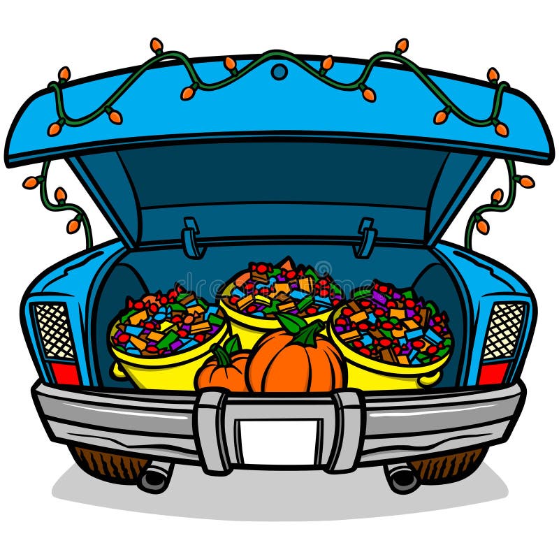 Free Trunk Or Treat Royalty Free Stock Photos - 72950128