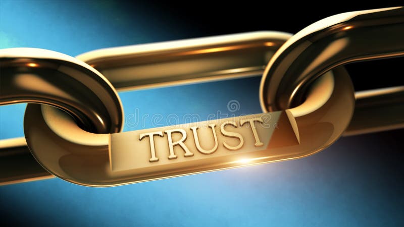 Reliability And Trust Business Symbol Stock Illustration - Illustration