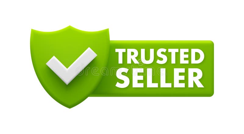 Trusted Seller Label Bedge Vector, Trusted, Seller, Badge PNG and Vector  with Transparent Background for Free Download
