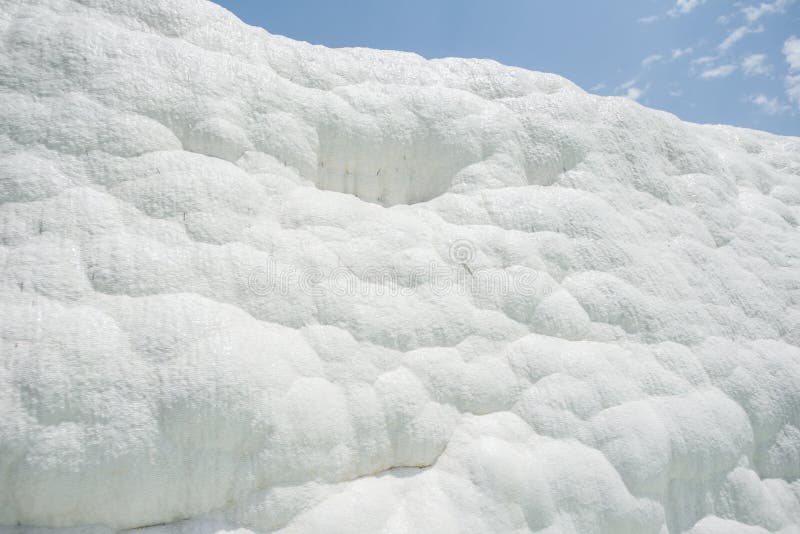 Truthahn pamukkale in seiner jetzigen Form ohne photoshop mit Details und Ansichten lizenzfreie stockbilder