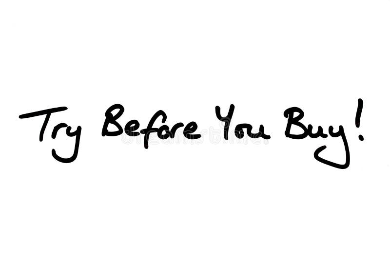 Try You Buy Stock Illustrations 218 Try You Buy Stock Illustrations