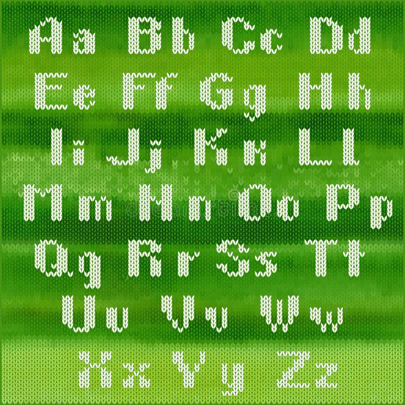 Trykotowy wektorowy abecadło, biały śmiały sans serif listy Część 1 - listy ilustracja wektor Trykotowy wektorowy abecadło, biały śmiały sans serif listy Część 1 - listy ilustracja wektor