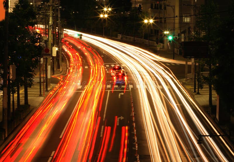 Colourful motion blur abstract on a city road during the night-Sendai, Japan. Browse my Japanese landmarks collection. Colourful motion blur abstract on a city road during the night-Sendai, Japan. Browse my Japanese landmarks collection.