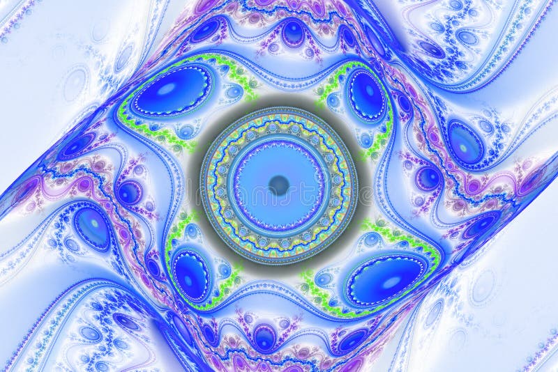 Träumender Musikflieger blauer Form-Bucheinband magick Explosion des Illustration Fractalhintergrundes geometrischer oder anderes stock abbildung Träumender Musikflieger blauer Form-Bucheinband magick Explosion des Illustration Fractalhintergrundes geometrischer oder anderes stock abbildung