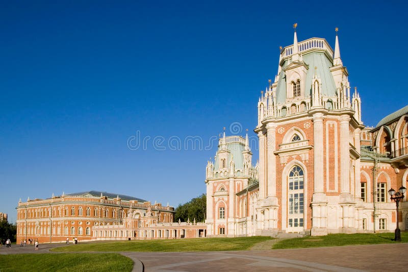 Tsaritsino museum and reserve in Moscow