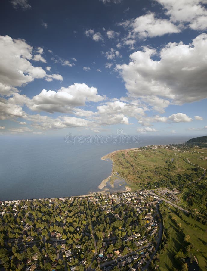 Tsawwassen peninsula stock photo. Image of fields 29633484