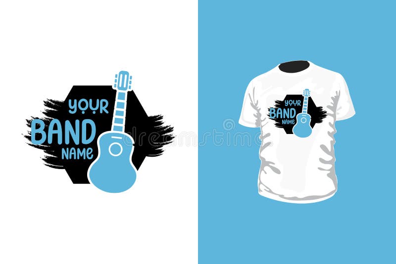 Music Band Tshirt design stock vector. Illustration of shirt 242947461