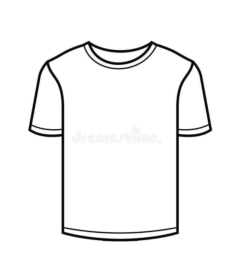 Black T-shirt Template Clip Art at  - vector clip art online,  royalty free & public domain