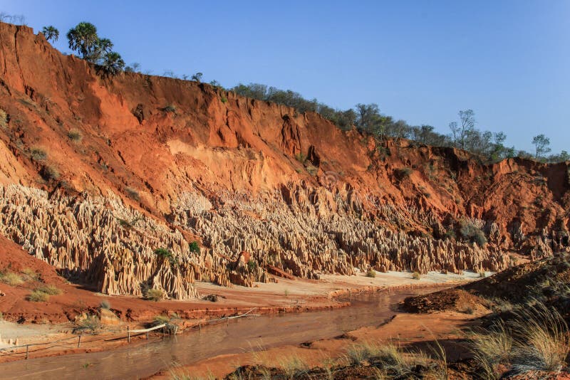 The Tsingy Rouge Red Tsingy, Diana, Northern Madagascar.