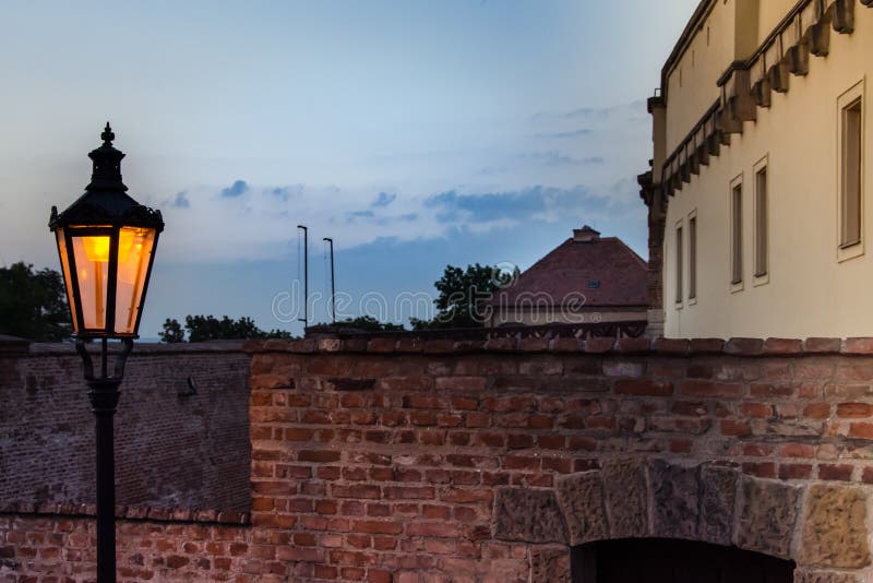 Tsjechische Republiek, Brno - Kasteel Spilberk royalty-vrije stock foto's