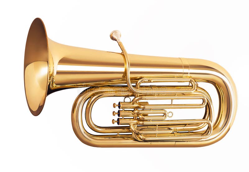 Tuba stock photo. Image of fanfare, sound, metal, valve 1641796