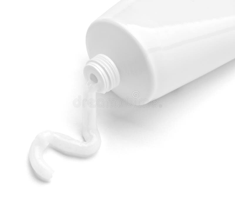 Tube Crème Blanc Image Stock. Image Du Crème, Bathroom - 18900489