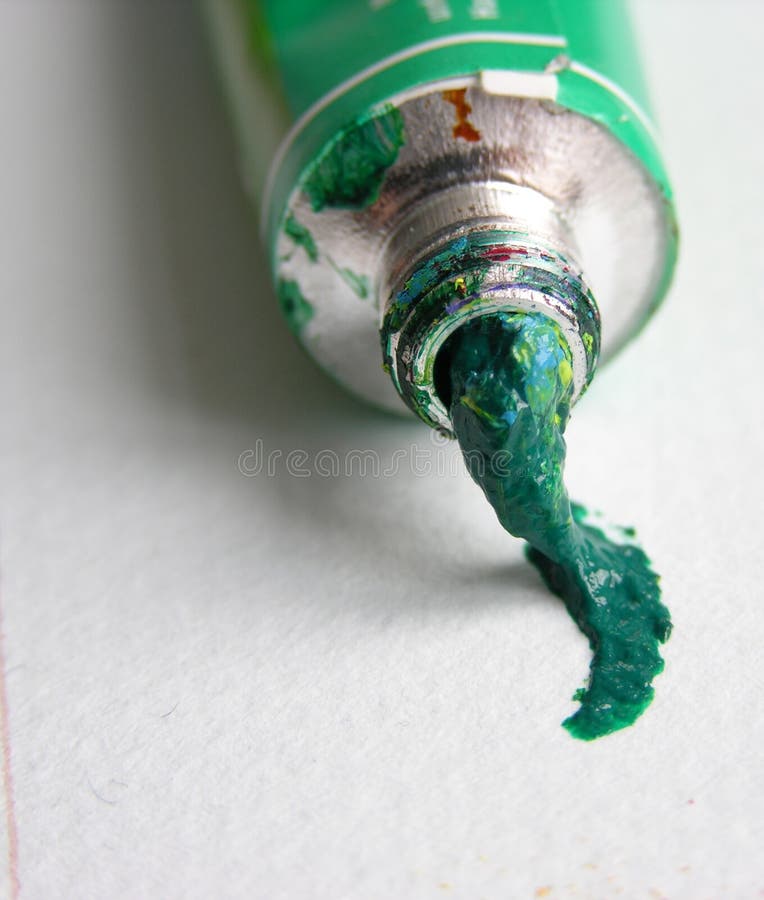 Tube de couleur photographie stock libre de droits Tube de couleur photographie stock libre de droits