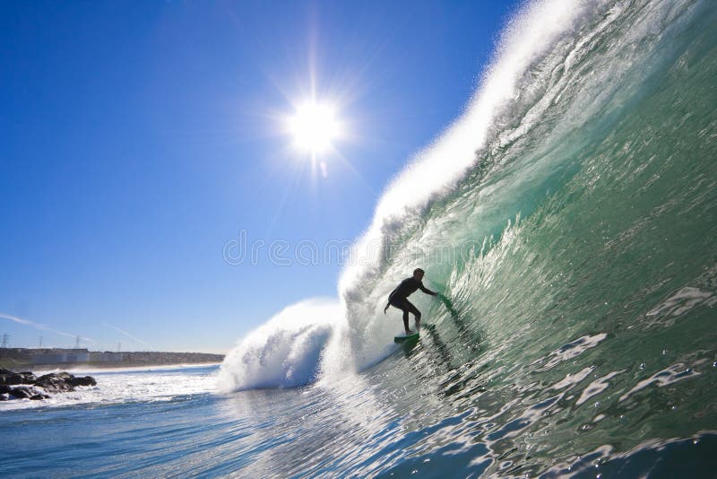 Tube de surfer photo stock