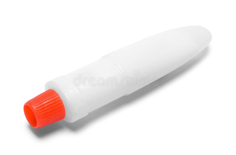 Tube of Glue stock photo. Image of orange, bottle, full 219806028