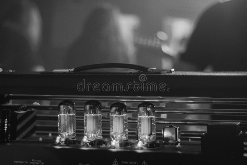 Tube guitar amplifier stock image. Image of tubes, wiring 93962491