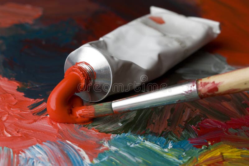 Paint tube stock image. Image of colorful, sprinkle, object 33385809