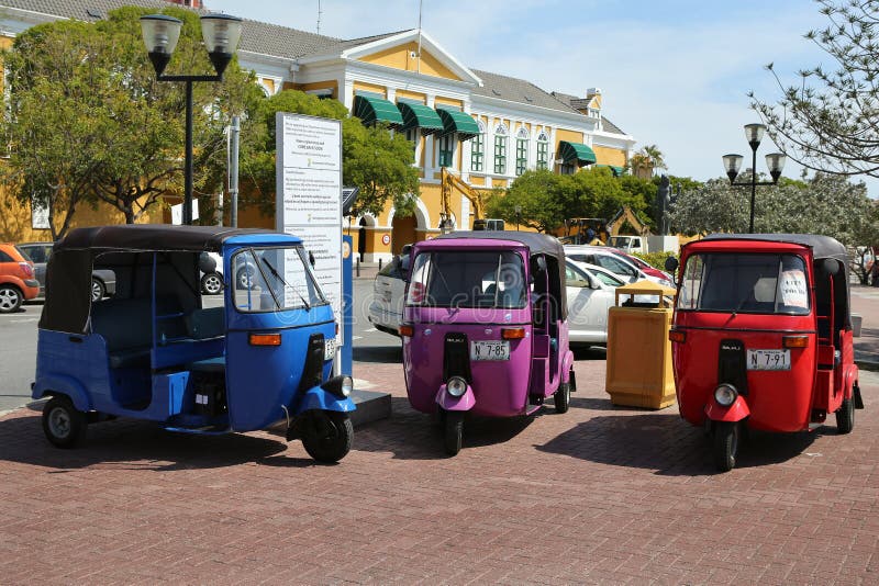 Tuc Tuc bajaj taxi obrazy royalty free Tuc Tuc bajaj taxi obrazy royalty free