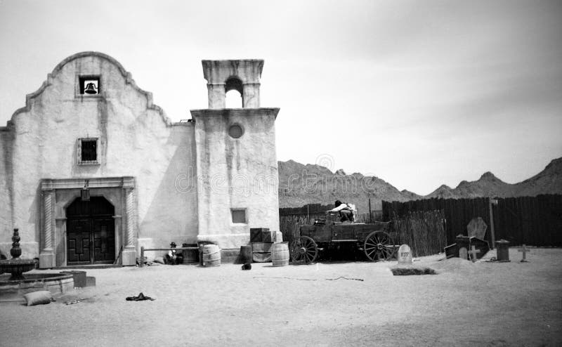 Tucson, AZ, Etats-Unis, vers 1998 - vieux studios de Tucson photographie stock Tucson, AZ, Etats-Unis, vers 1998 - vieux studios de Tucson photographie stock