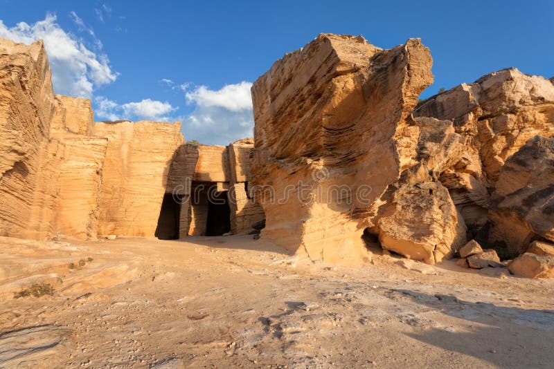 Tuff cave, Sicily