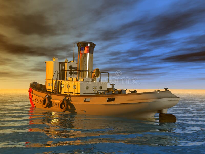 Tug Boat libre illustration Tug Boat libre illustration