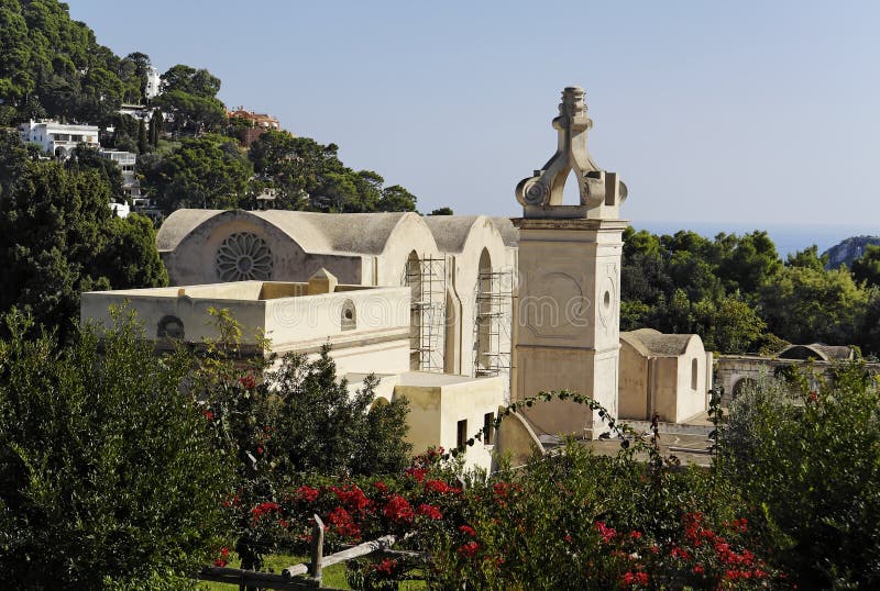 Tuin en Kerk - Capri
