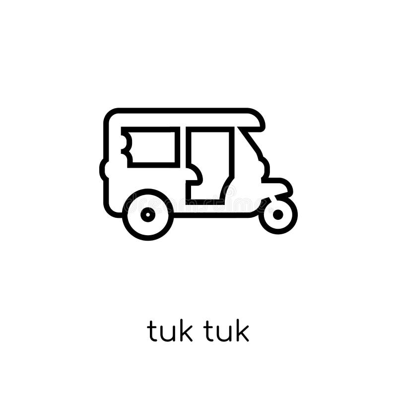 tuk black and white