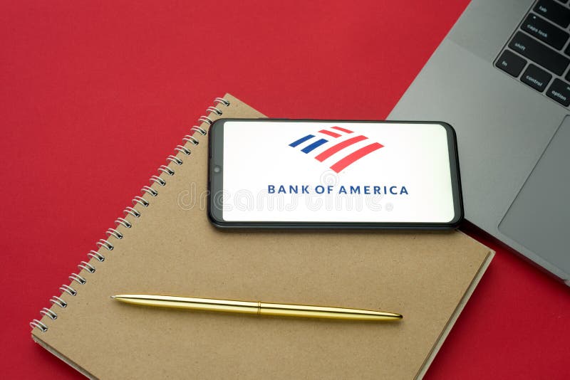 Tula Russia 06 December 2019 Bank Of America Corporation Logo