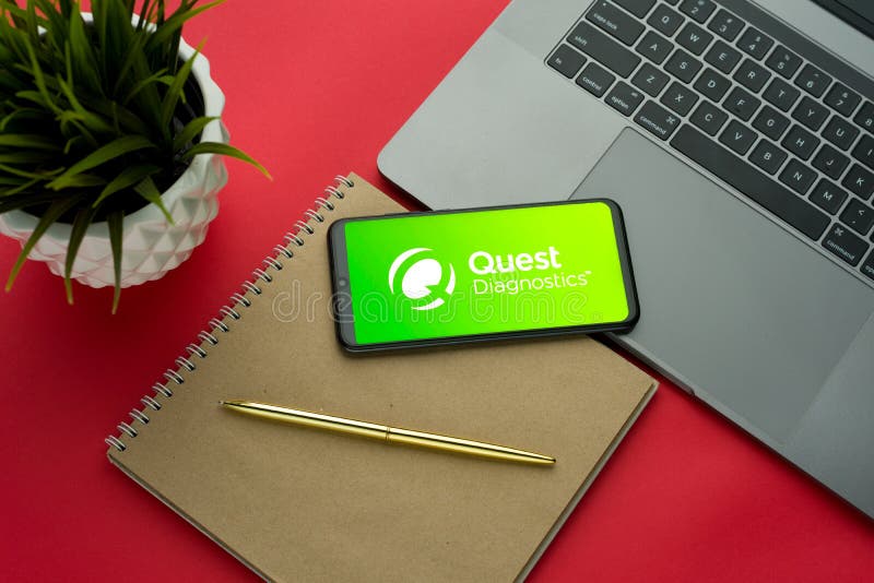 Tula Russia 06 December 2019 Quest Diagnostics Logo Visible On