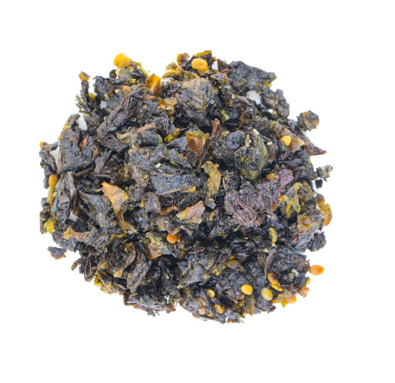 Tulasi Paan mat royaltyfri fotografi