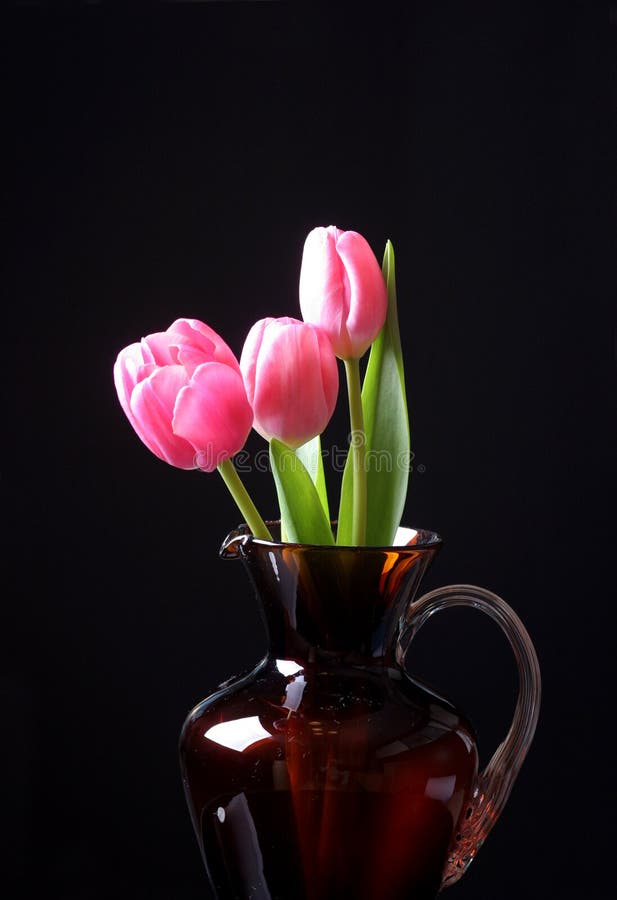 Tulips in the vase