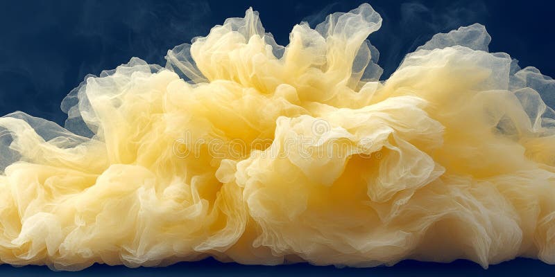 Tulle Tulle Tessitura in giallo astratto Sfondo Parapetto illustrazione vettoriale