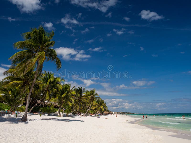 Tulum Beach in Mexico