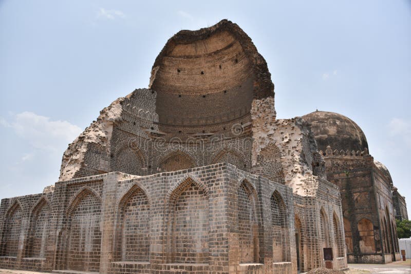 Tumbas De Bahmani, Bidar, Karnataka, La India Imagen de archivo