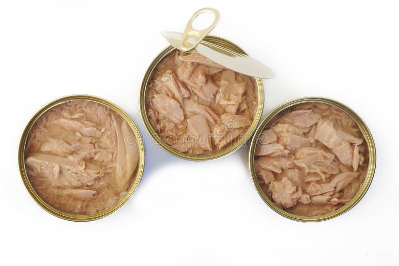 Canned tuna fish steak stock image. Image of tuna, closeup 47038935