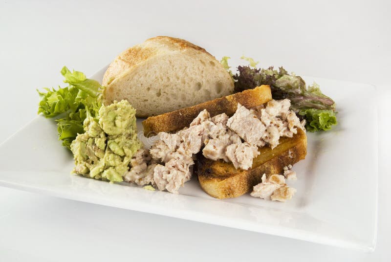 Tuna Sandwich stock photo. Image of dinner, steak, closeup 20628496