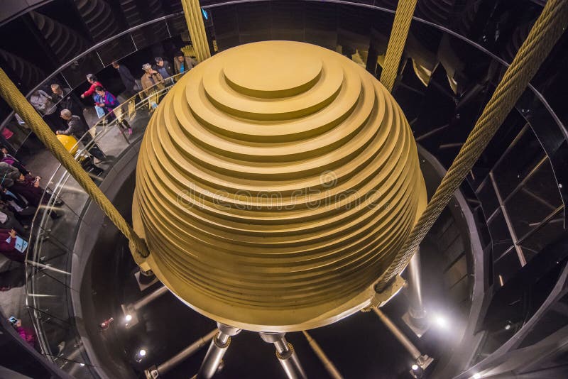 Tuned Mass Damper in Taipei 101 Editorial Image Image of buildings