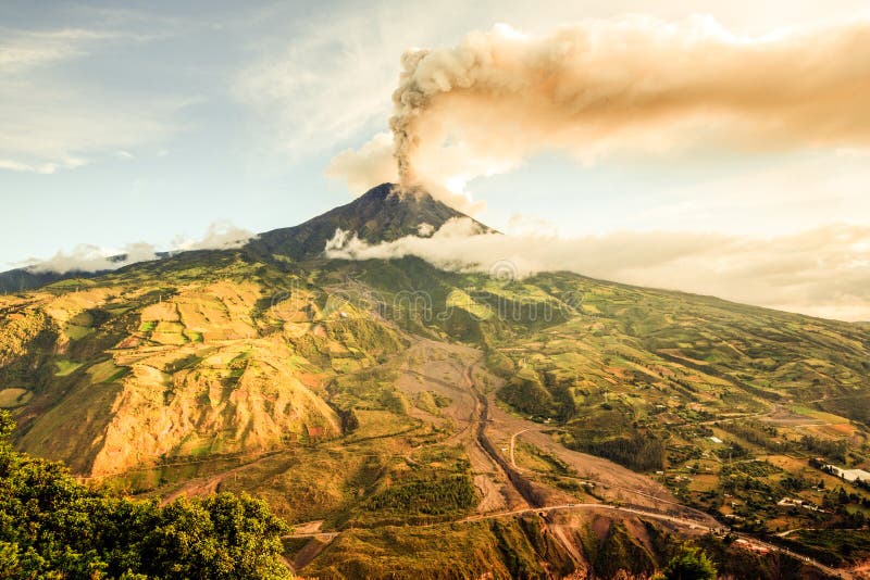 Tungurahua Volcano Landscape