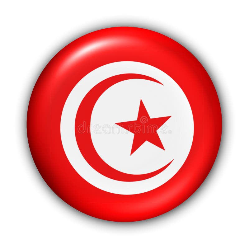  Tunisia  Flag  stock illustration Illustration of series 