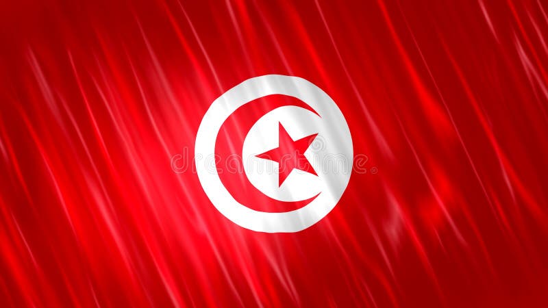 Tunisia Flag stock illustration. Illustration of politics ...