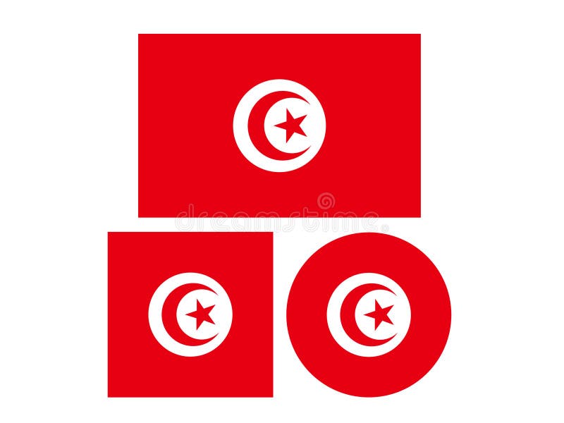 Download Tunisia Flag - Republic Of Tunisia Stock Vector ...