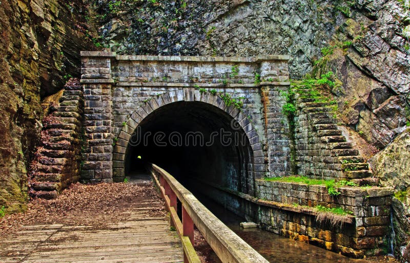 Tunnel de patte de patte de canal de C&amp;O