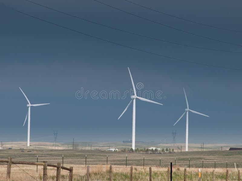 Turbinas de viento imagenes de archivo Turbinas de viento imagenes de archivo