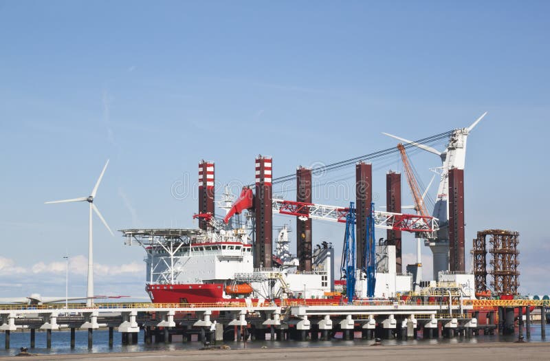 Turbine Installation Vessel, Eemshaven, Netherlands