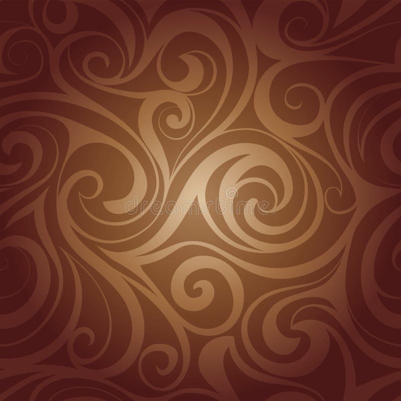 Turbinii del liquido del cioccolato illustrazione di stock Turbinii del liquido del cioccolato illustrazione di stock